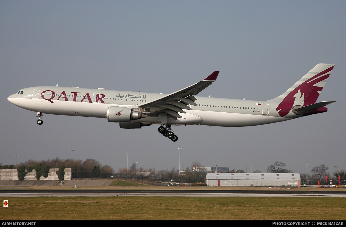 Aircraft Photo of A7-AEA | Airbus A330-302 | Qatar Airways | AirHistory.net #15126