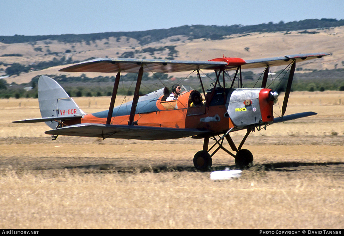 Aircraft Photo of VH-BOR | De Havilland D.H. 82A Tiger Moth | AirHistory.net #15127