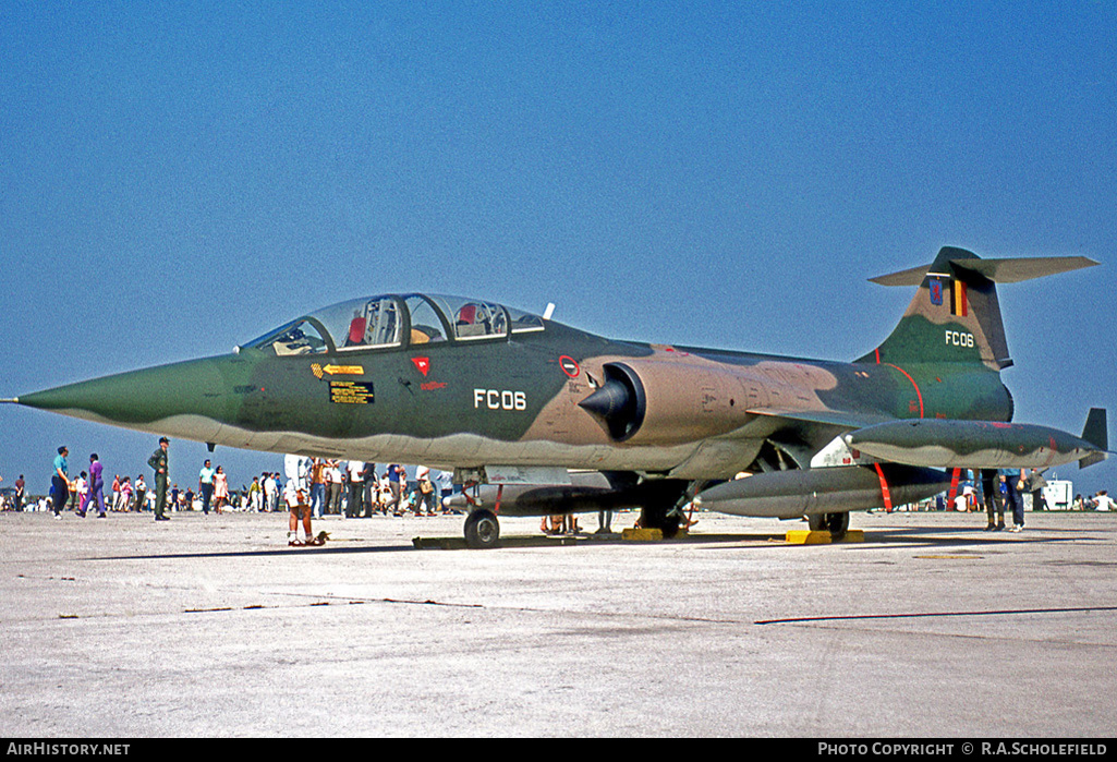 Aircraft Photo of FC06 | Lockheed TF-104G Starfighter | Belgium - Air Force | AirHistory.net #15135