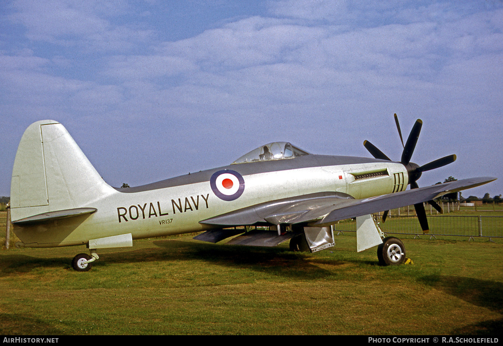 Aircraft Photo of VR137 | Westland Wyvern TF1 | UK - Navy | AirHistory.net #15160