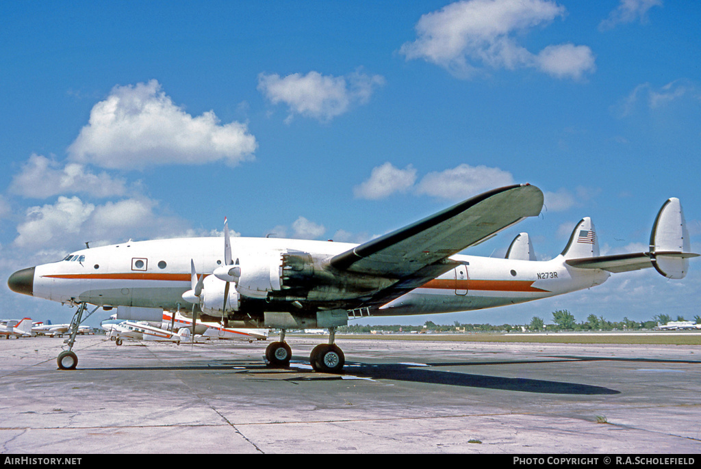 Aircraft Photo of N273R | Lockheed L-749A Constellation | AirHistory.net #15165