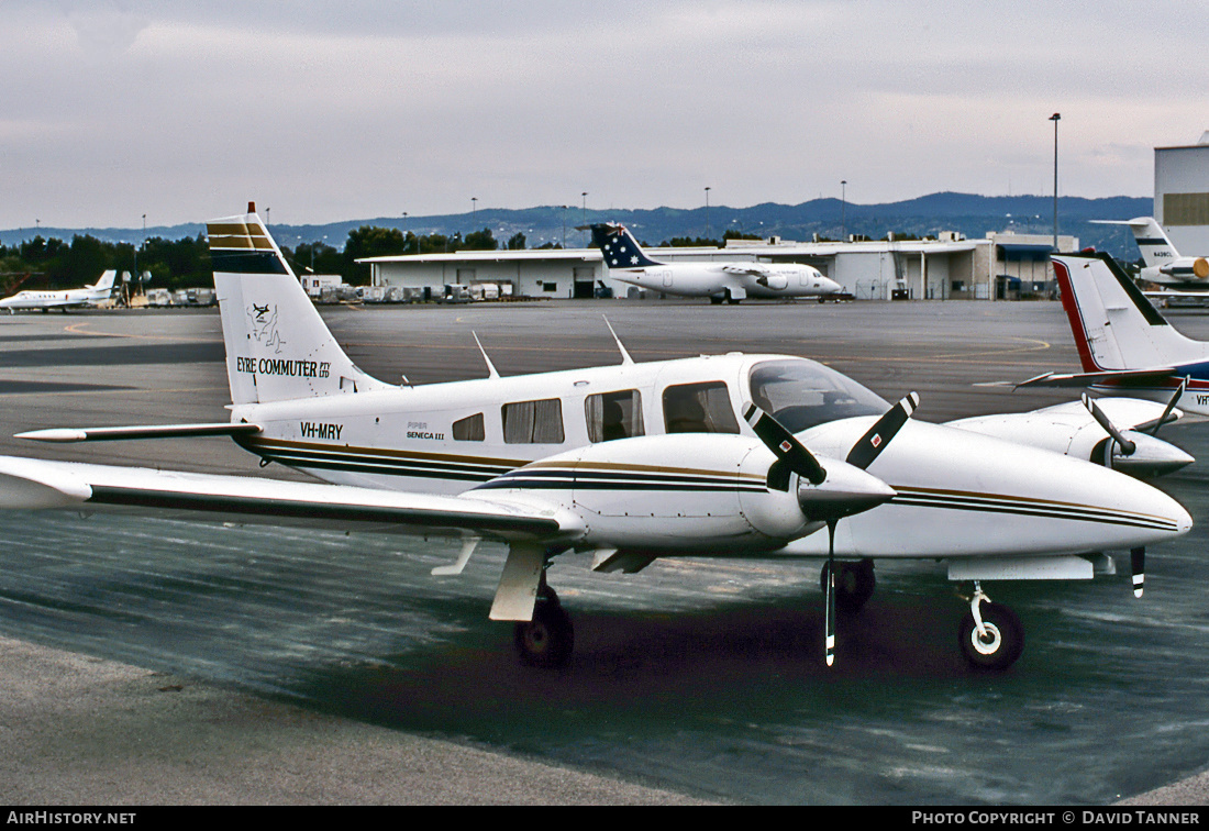 Aircraft Photo of VH-MRY | Piper PA-34-220T Seneca III | Eyre Commuter | AirHistory.net #15181