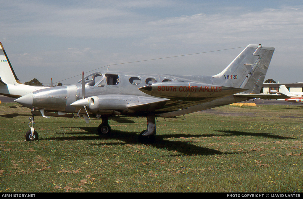 Aircraft Photo of VH-IRB | Cessna 414 | South Coast Airlines - SCA | AirHistory.net #15197