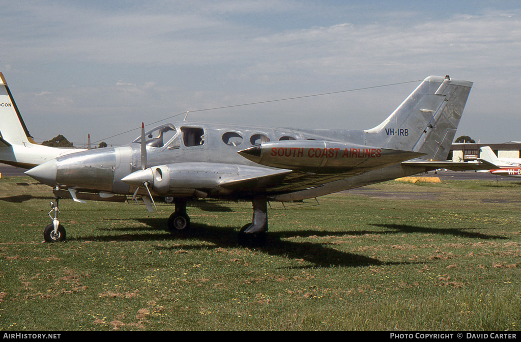 Aircraft Photo of VH-IRB | Cessna 414 | South Coast Airlines | AirHistory.net #15197