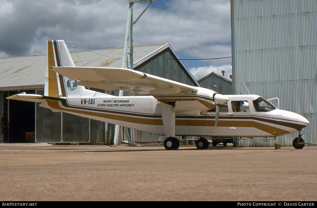 Aircraft Photo of VH-ISI | Britten-Norman BN-2A-21 Islander | Snowy Mountains Hydro Electric Authority | AirHistory.net #15206