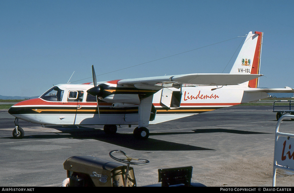 Aircraft Photo of VH-ISL | Britten-Norman BN-2A-21 Islander | Lindeman Aerial Services | AirHistory.net #15207