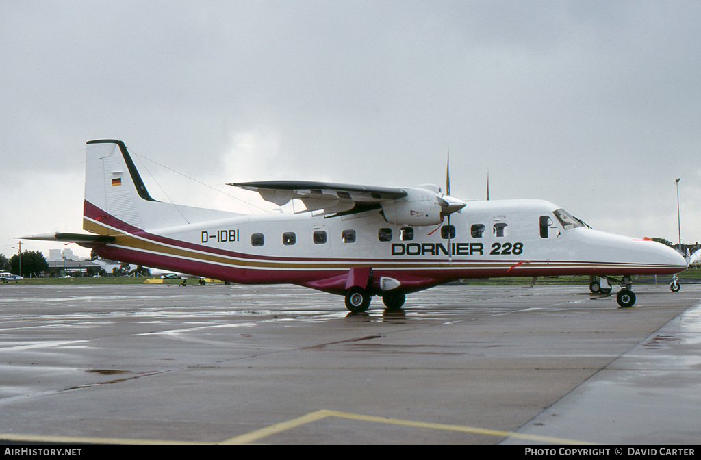 Aircraft Photo of D-IDBI | Dornier 228-201 | AirHistory.net #15213