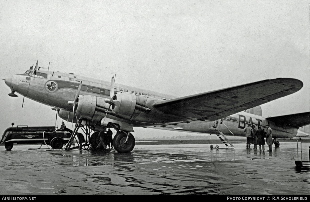 Aircraft Photo of F-BATJ | Sud-Est SE-161 Languedoc | Air France | AirHistory.net #15222