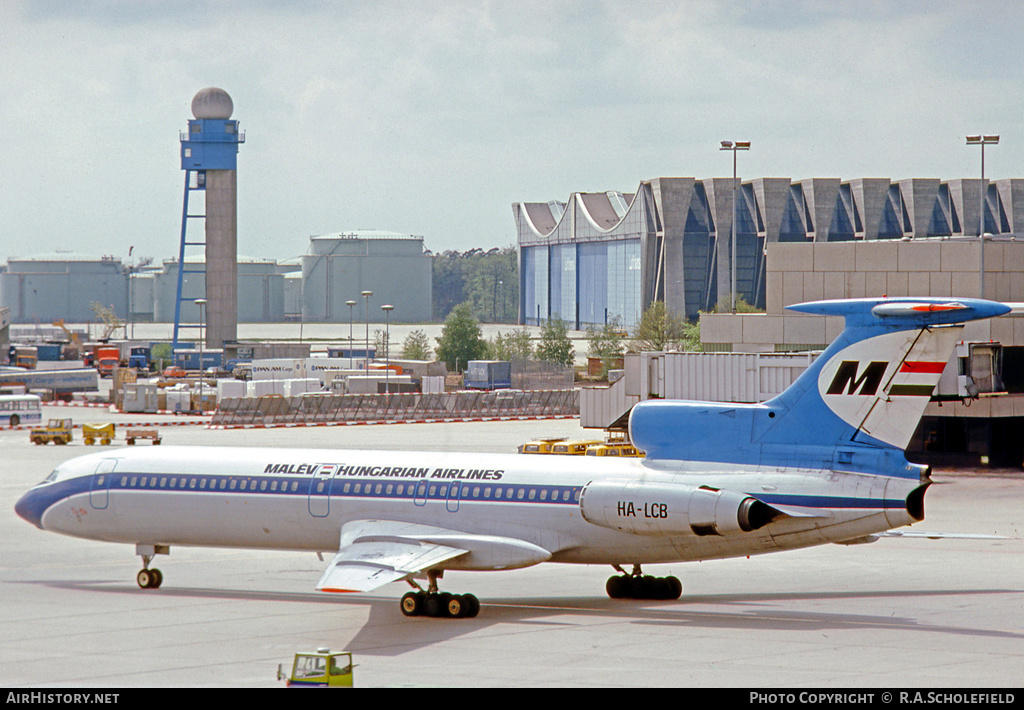 Aircraft Photo of HA-LCB | Tupolev Tu-154 | Malév - Hungarian Airlines | AirHistory.net #15224