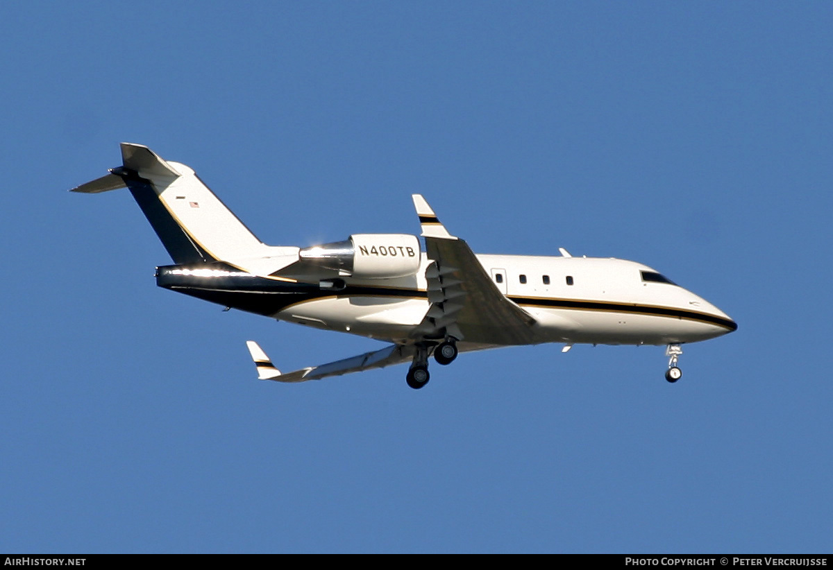 Aircraft Photo of N400TB | Canadair Challenger 601-3A (CL-600-2B16) | AirHistory.net #15248