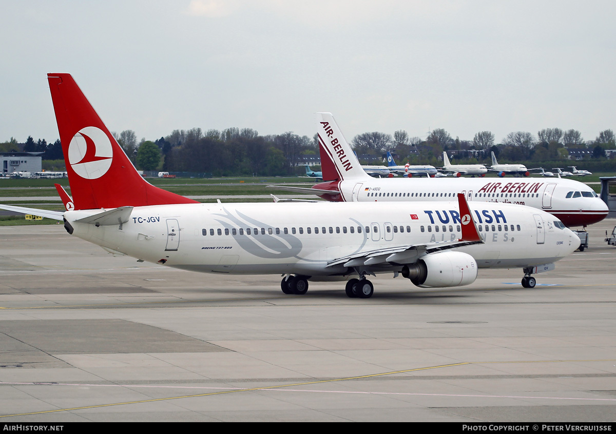 Aircraft Photo of TC-JGV | Boeing 737-8F2 | Turkish Airlines | AirHistory.net #15253