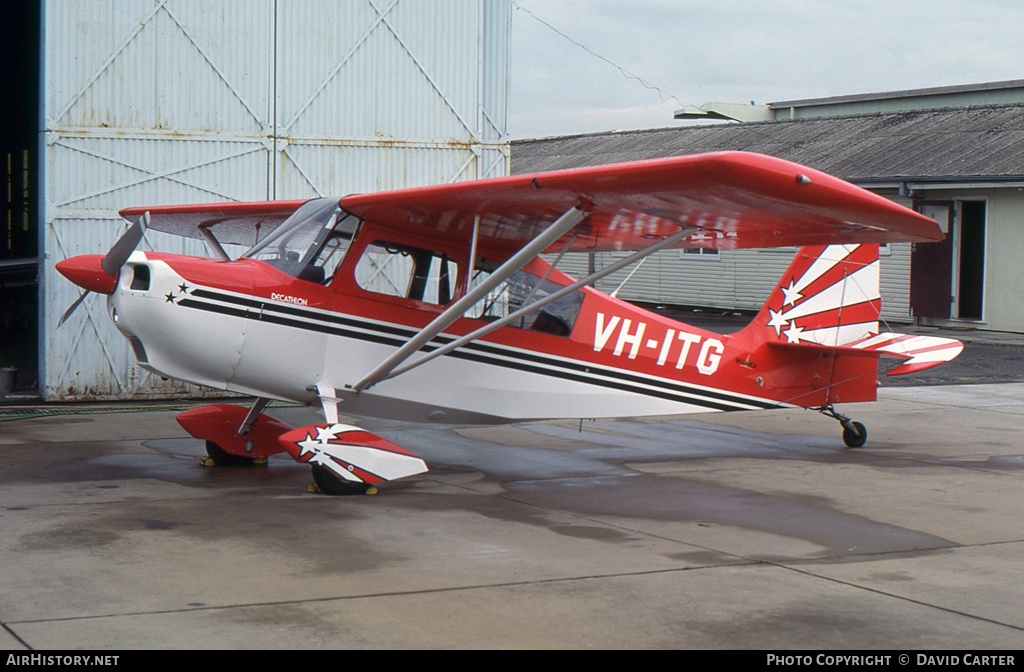 Aircraft Photo of VH-ITG | Bellanca 8KCAB Decathlon | AirHistory.net #15272