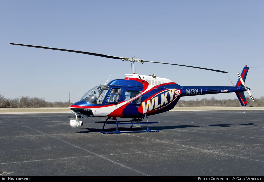 Aircraft Photo of N3YJ | Bell 206B-3 JetRanger III | AirHistory.net #15286