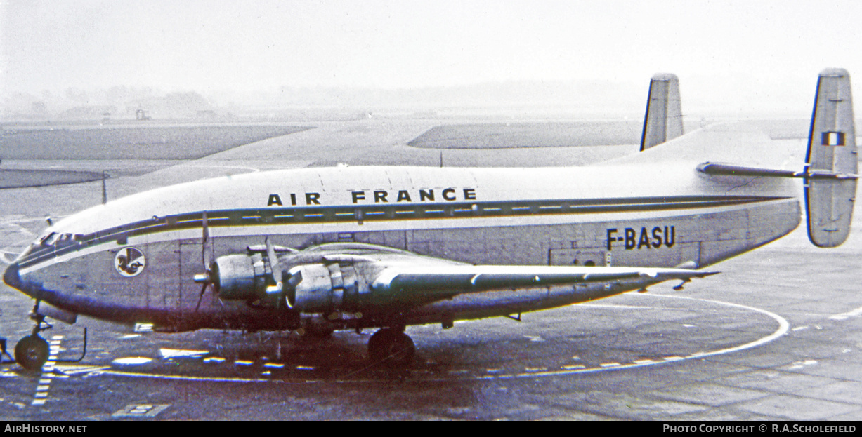 Aircraft Photo of F-BASU | Bréguet 763 Provence | Air France | AirHistory.net #15295