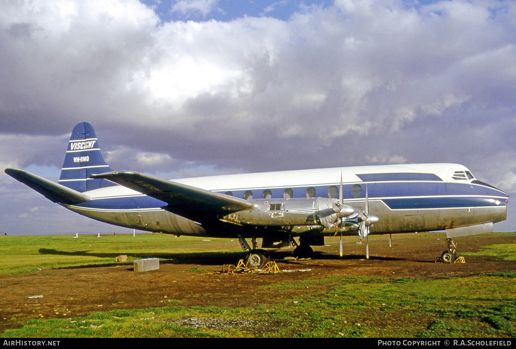Aircraft Photo of VH-RMO | Vickers 747 Viscount | Ansett - ANA | AirHistory.net #15311