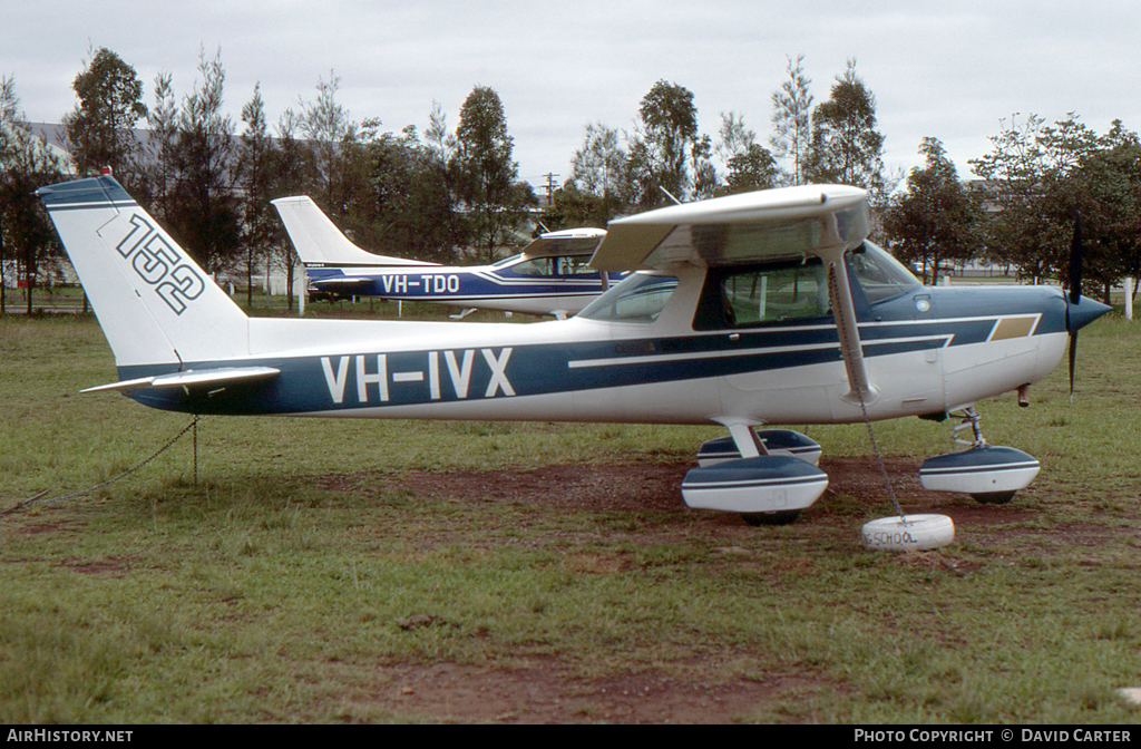 Aircraft Photo of VH-IVX | Cessna 152 | AirHistory.net #15332