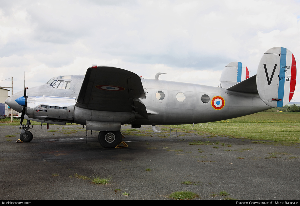 Aircraft Photo of F-AZDR / 160 | Dassault MD-312 Flamant | France - Air Force | AirHistory.net #15363