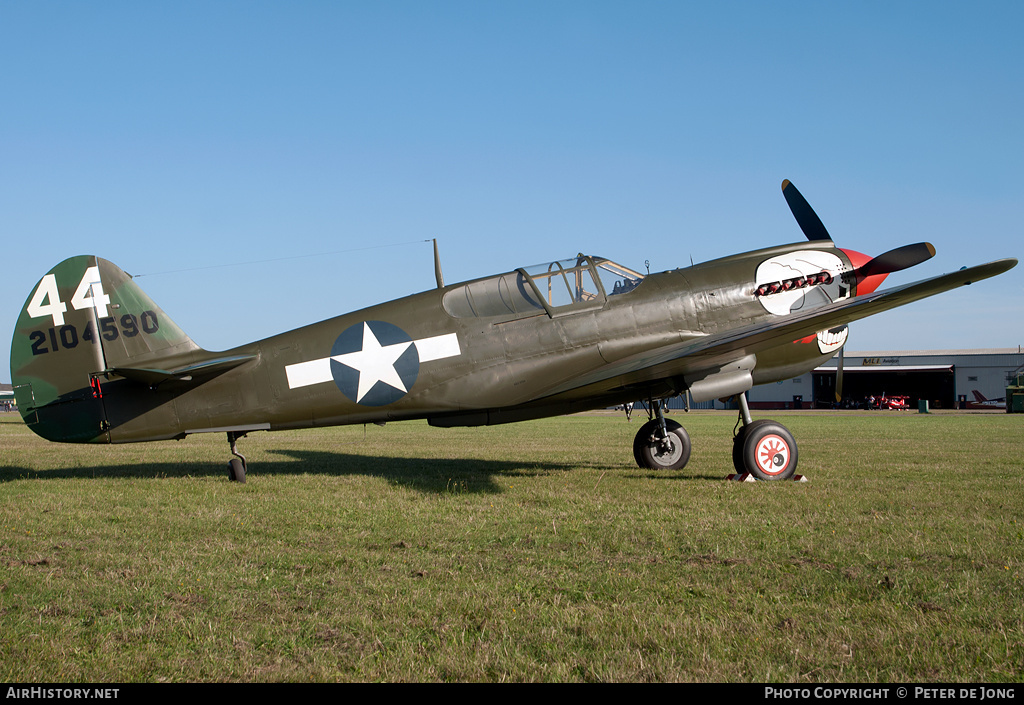 Aircraft Photo of G-KITT / 2104590 | Curtiss P-40M Warhawk | USA - Air Force | AirHistory.net #15411