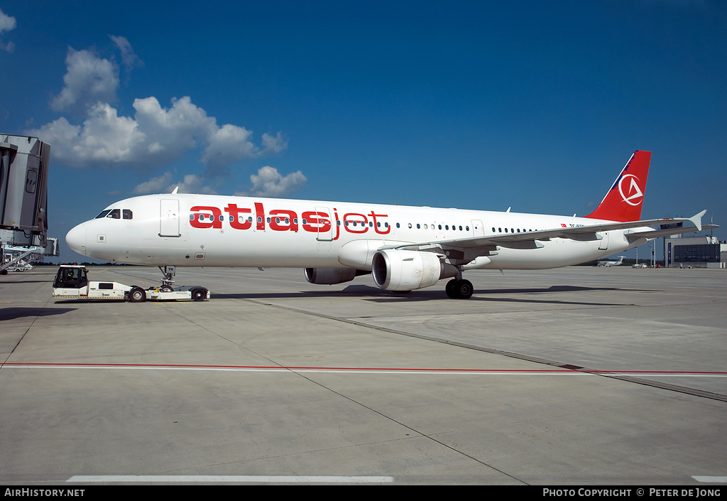 Aircraft Photo of TC-ETR | Airbus A321-211 | Atlasjet Airlines | AirHistory.net #15414