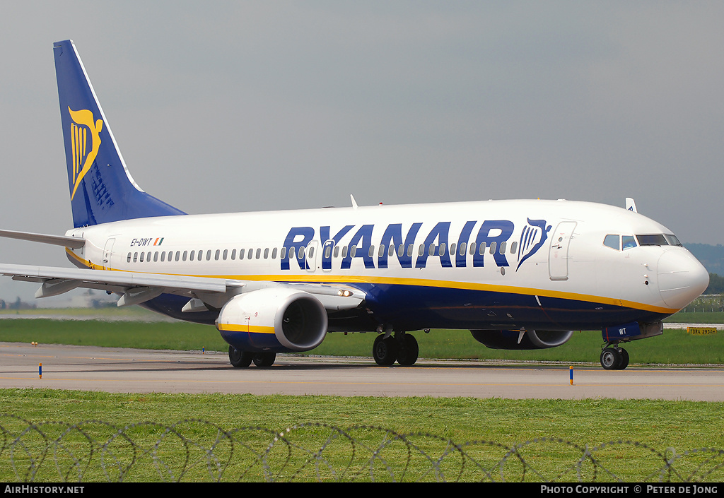 Aircraft Photo of EI-DWT | Boeing 737-8AS | Ryanair | AirHistory.net #15417