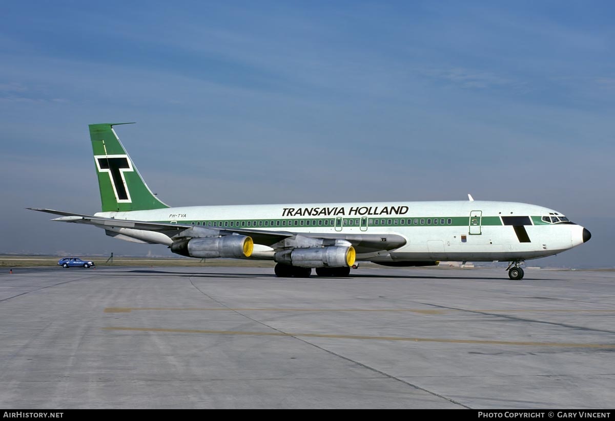 Aircraft Photo of PH-TVA | Boeing 707-123(B) | Transavia Holland | AirHistory.net #15432