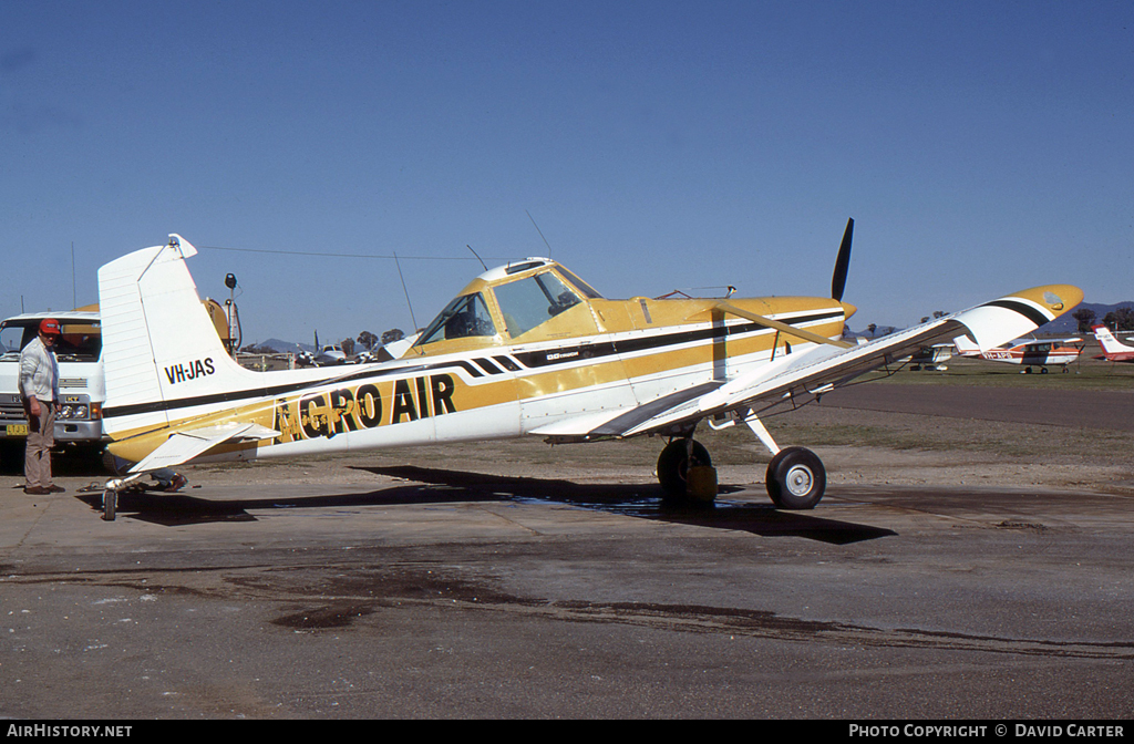 Aircraft Photo of VH-JAS | Cessna A188B AgWagon | Agro Air | AirHistory.net #15435