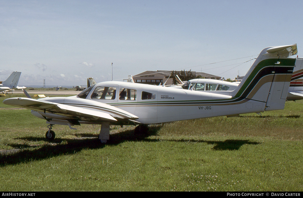 Aircraft Photo of VH-JBG | Piper PA-44-180 Seminole | AirHistory.net #15437
