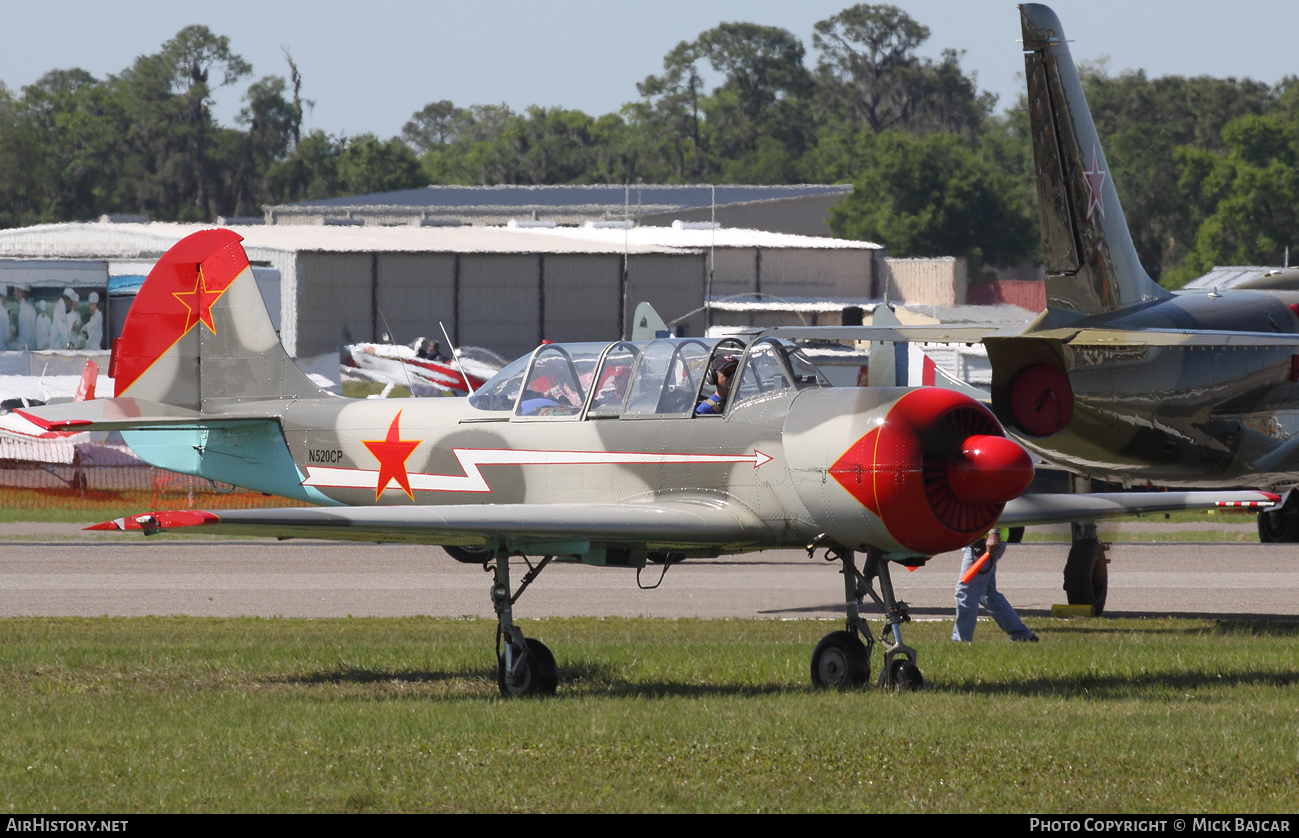 Aircraft Photo of N520CP | Yakovlev Yak-52 | Soviet Union - Air Force | AirHistory.net #15445