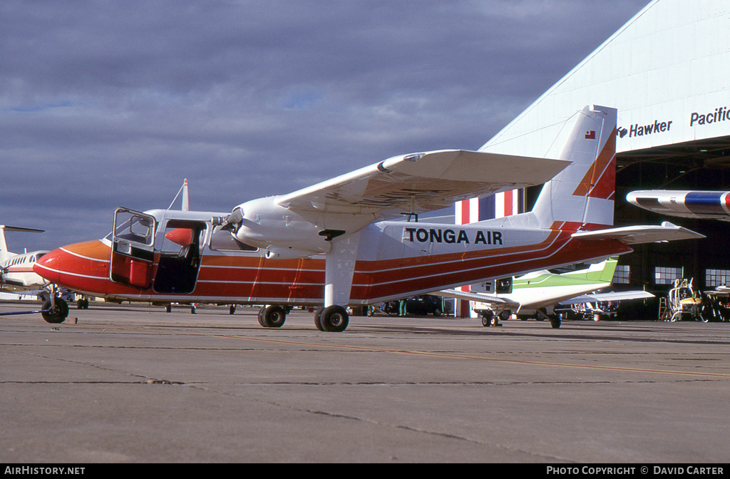 Aircraft Photo of ZK-KHA | Britten-Norman BN-2A-21 Islander | Tonga Air | AirHistory.net #15449