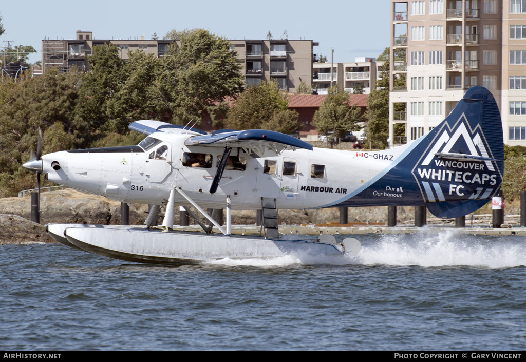 Aircraft Photo of C-GHAZ | Vazar DHC-3T Turbine Otter | Harbour Air | AirHistory.net #15454