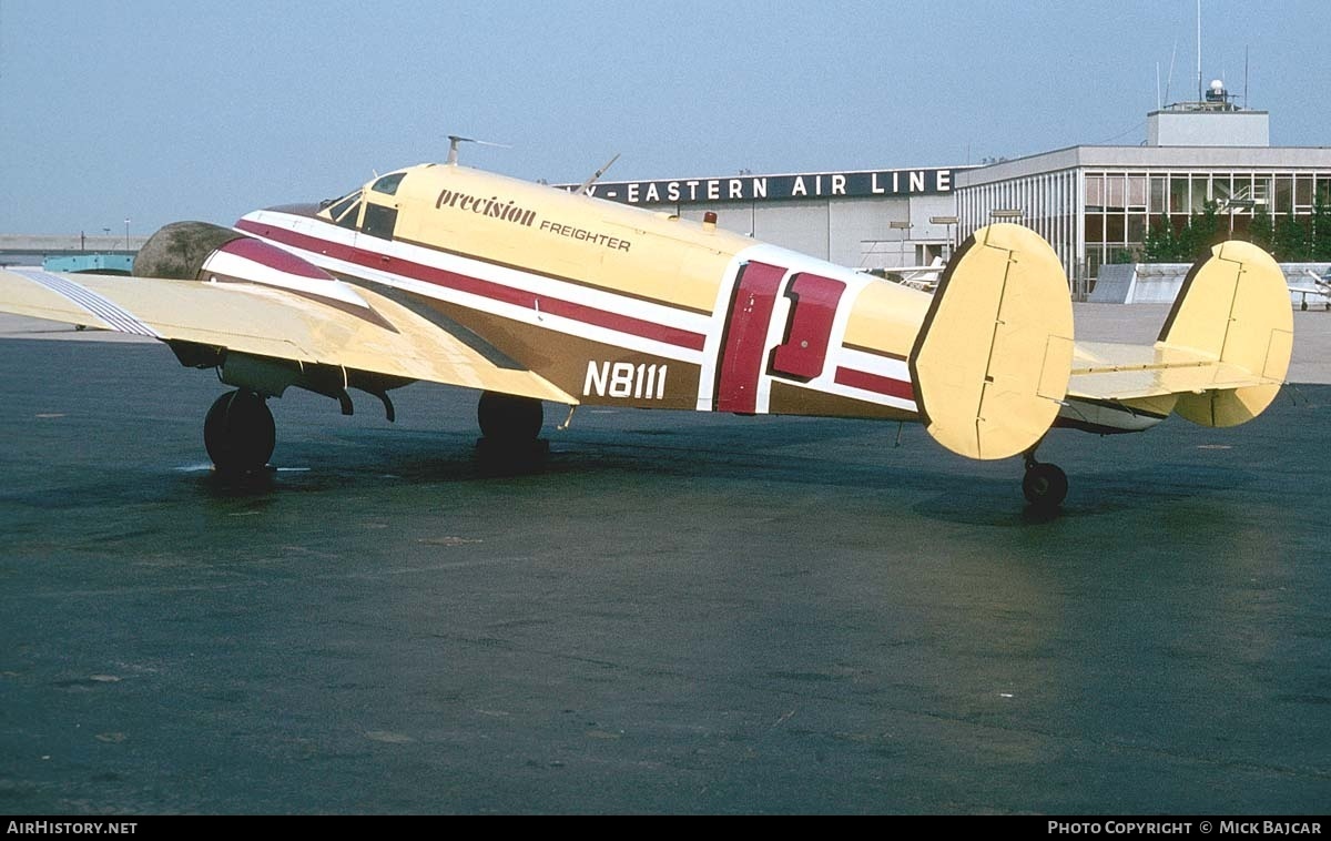 Aircraft Photo of N8111 | Beech E18S(F) | Precision Airlines | AirHistory.net #15457