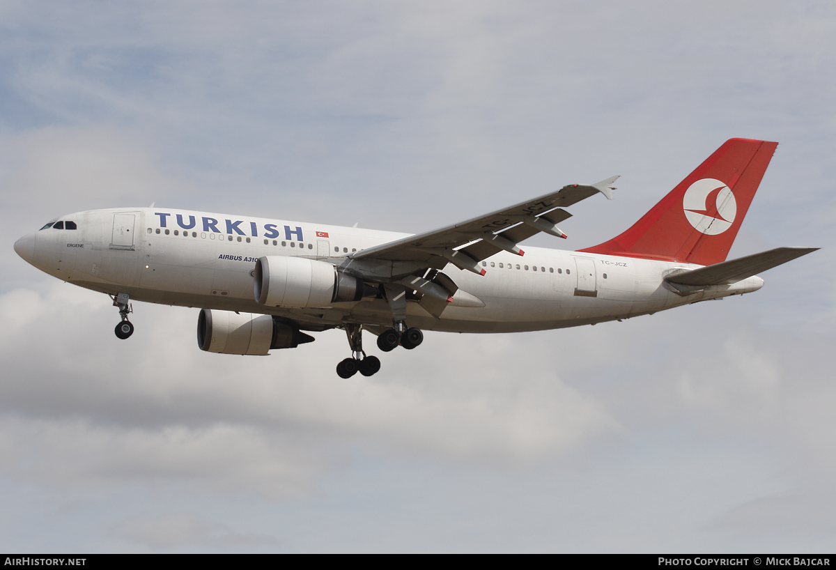 Aircraft Photo of TC-JCZ | Airbus A310-304 | Turkish Airlines | AirHistory.net #15461