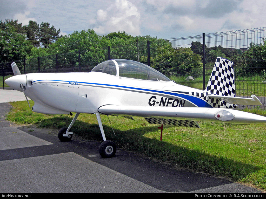 Aircraft Photo of G-NFON | Van's RV-8 | AirHistory.net #15477