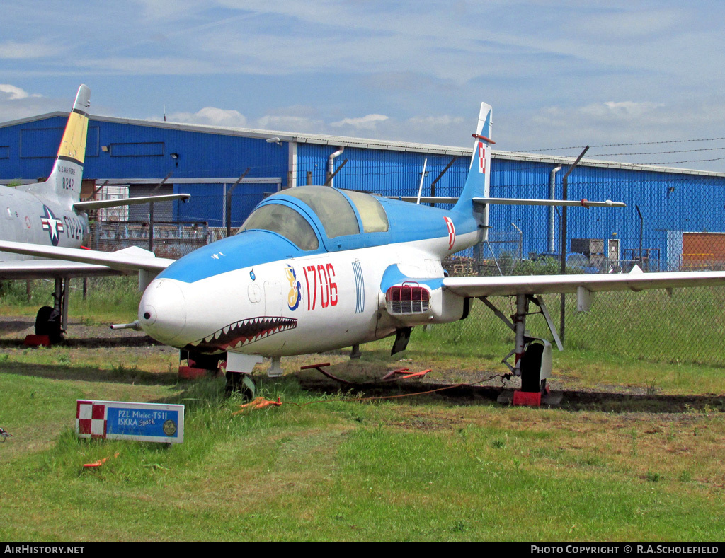 Aircraft Photo of 1706 | PZL-Mielec TS-11 Iskra 100 bis A | Poland - Air Force | AirHistory.net #15494