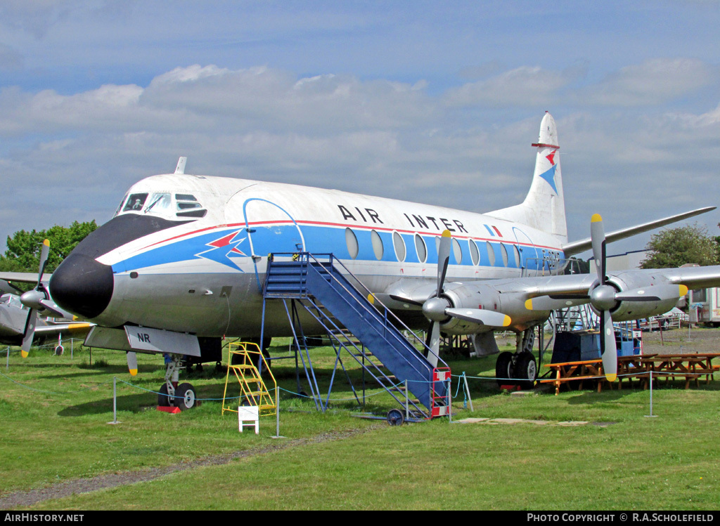 Aircraft Photo of F-BGNR | Vickers 708 Viscount | Air Inter | AirHistory.net #15496