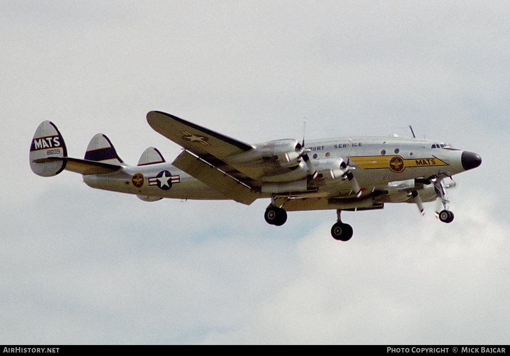 Aircraft Photo of N494TW / 8609 | Lockheed C-121A Constellation | USA - Air Force | AirHistory.net #15497