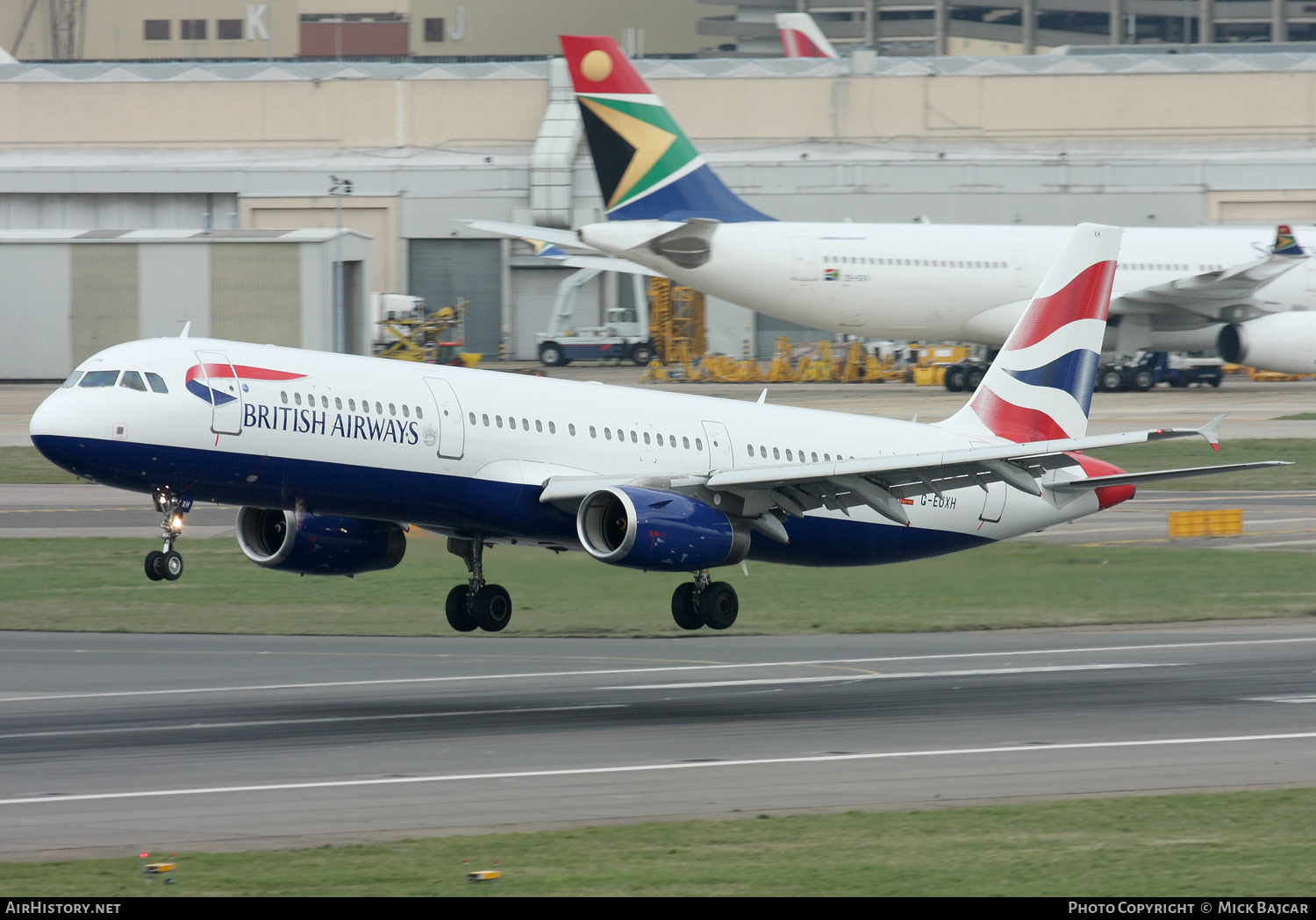 Aircraft Photo of G-EUXH | Airbus A321-231 | British Airways | AirHistory.net #15504