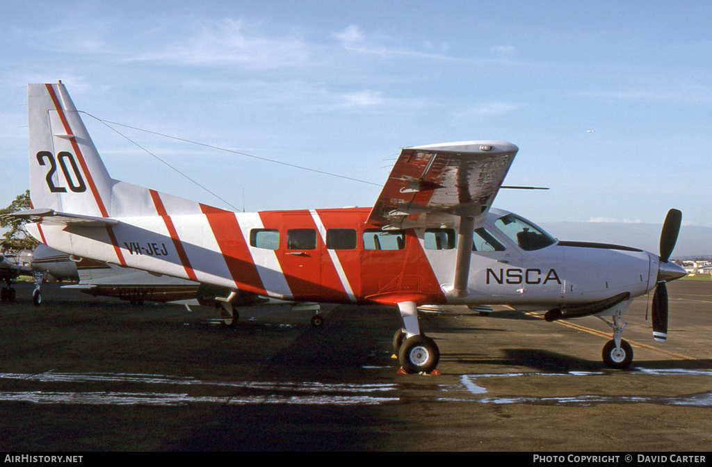 Aircraft Photo of VH-JEJ | Cessna 208 Caravan I | NSCA - National Safety Council of Australia | AirHistory.net #15510