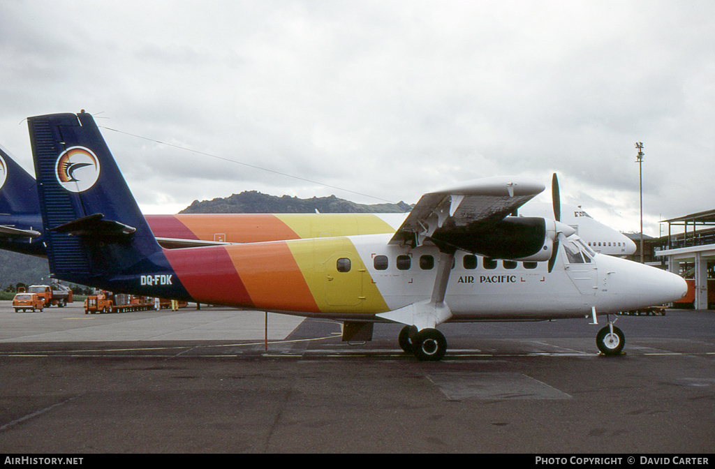 Aircraft Photo of DQ-FDK | De Havilland Canada DHC-6-100 Twin Otter | Air Pacific | AirHistory.net #15527