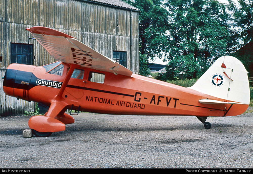 Aircraft Photo of G-AFVT | Stinson SR-10J Reliant | National Air Guard | AirHistory.net #15542