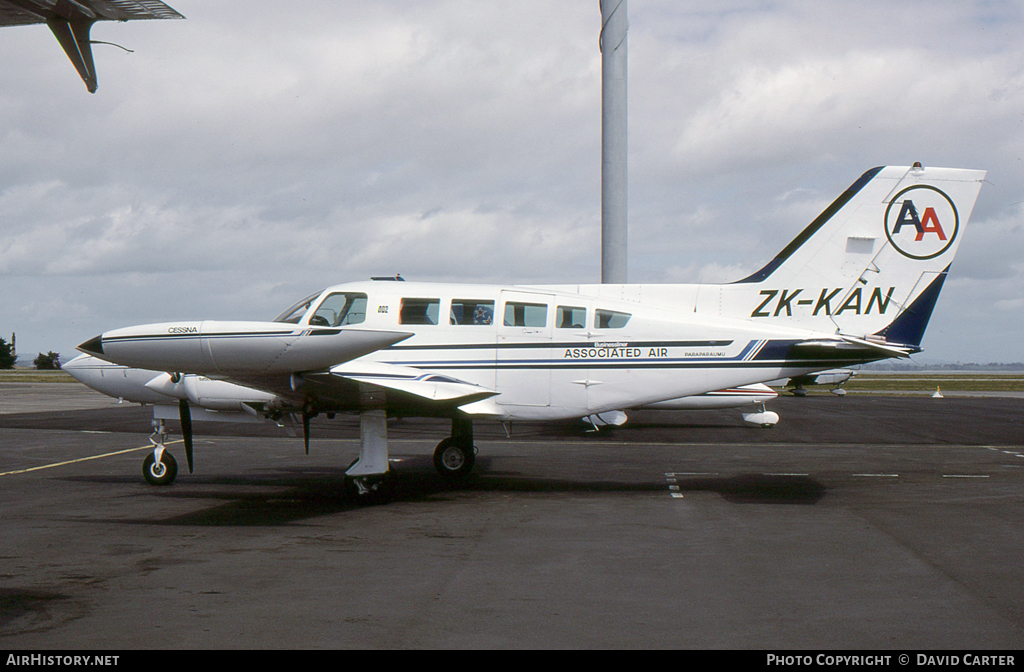 Aircraft Photo of ZK-KAN | Cessna 402B Utililiner | Associated Airlines - AA | AirHistory.net #15549