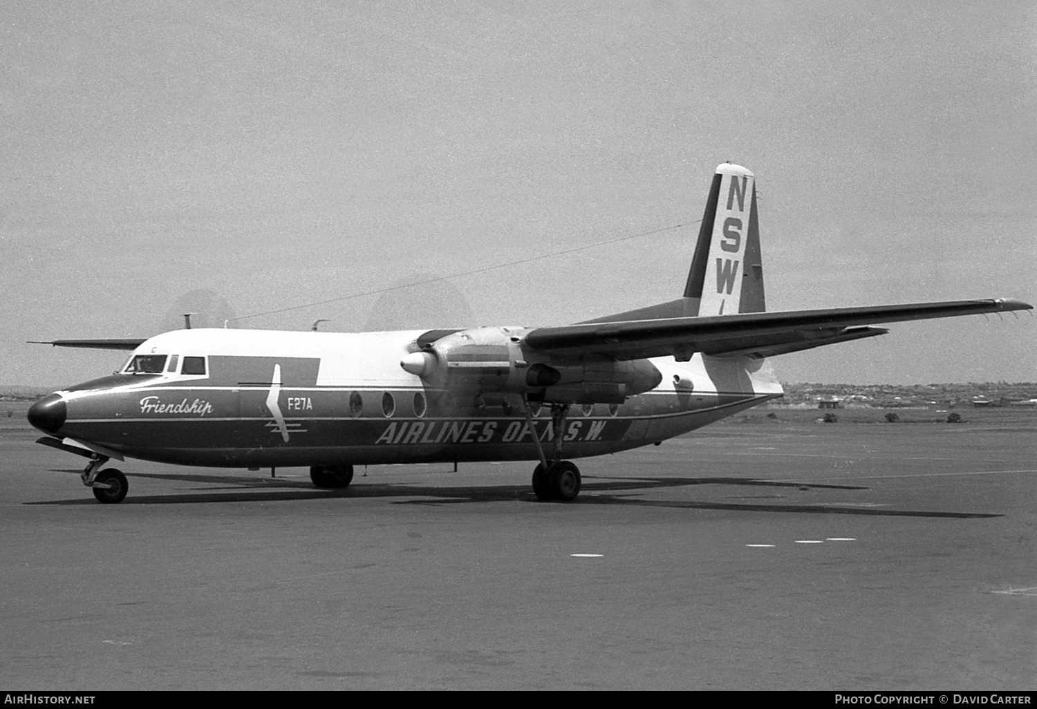 Aircraft Photo of VH-FNC | Fokker F27-200 Friendship | Airlines of NSW | AirHistory.net #15550