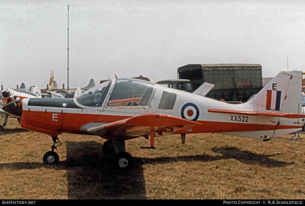 Aircraft Photo of XX522 | Scottish Aviation Bulldog T1 | UK - Air Force | AirHistory.net #15567