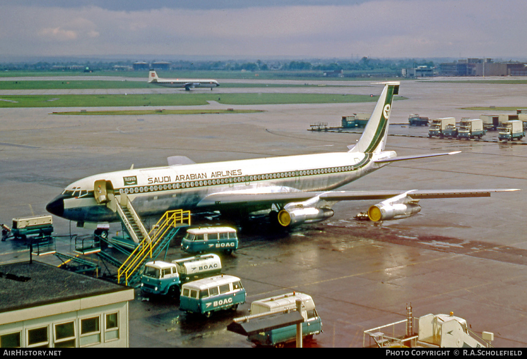 Aircraft Photo of HZ-ACD | Boeing 707-368C | Saudi Arabian Airlines | AirHistory.net #15589