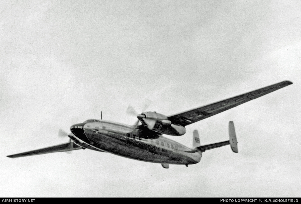 Aircraft Photo of G-ALFR | Airspeed AS-57 Eland Ambassador | BEA ...