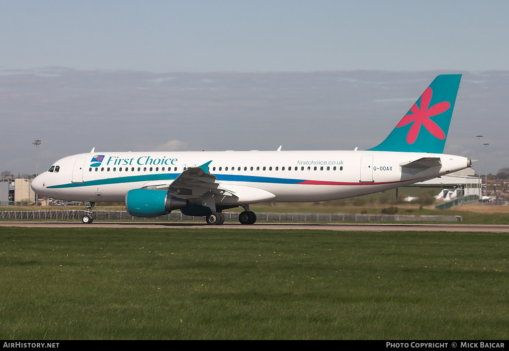 Aircraft Photo of G-OOAX | Airbus A320-214 | First Choice Airways | AirHistory.net #15601