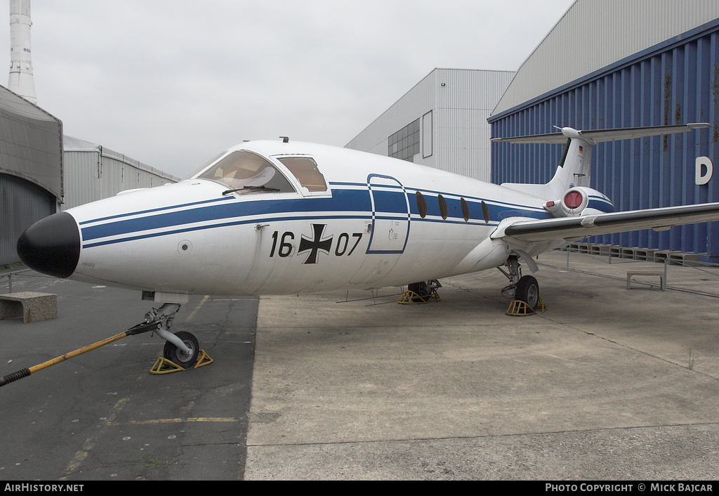 Aircraft Photo of 1607 | HFB HFB-320 Hansa Jet | Germany - Air Force | AirHistory.net #15606