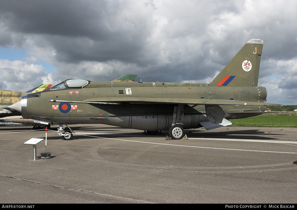 Aircraft Photo of XN730 | English Electric Lightning F2A | UK - Air Force | AirHistory.net #15608