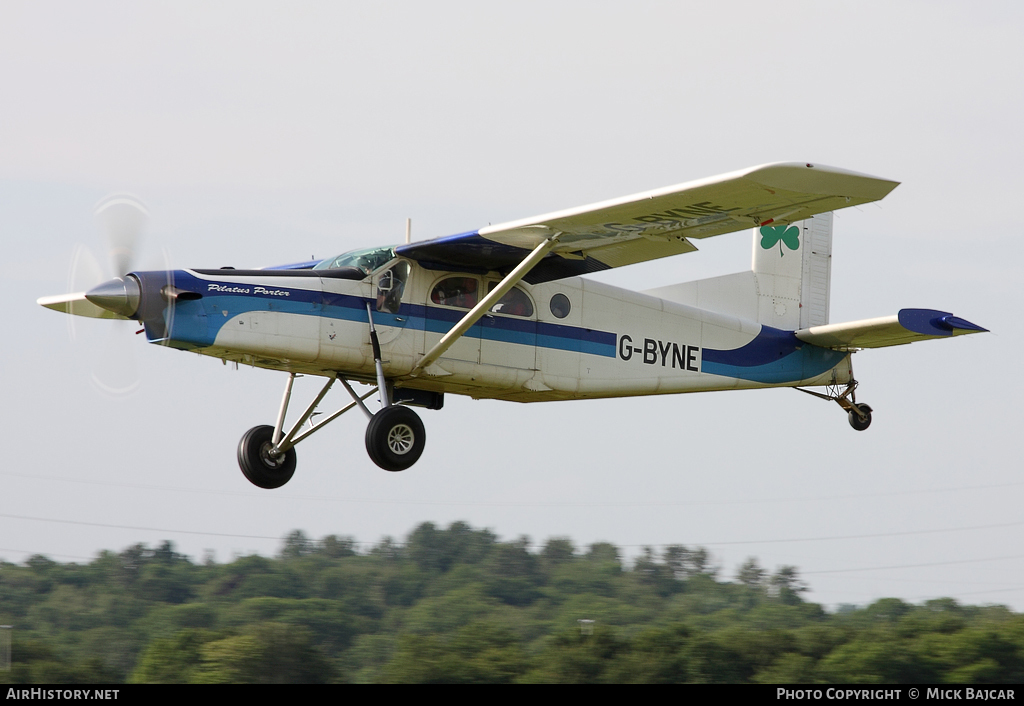 Aircraft Photo of G-BYNE | Pilatus PC-6/B2/34-H4 Turbo Porter | AirHistory.net #15609