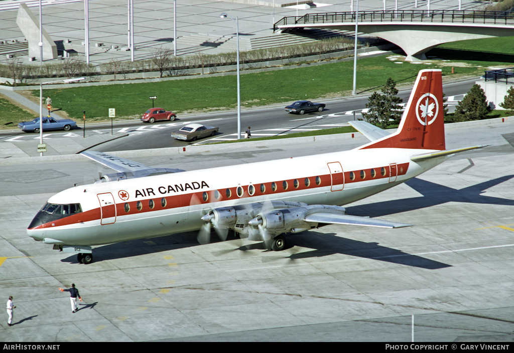 Aircraft Photo of CF-TKM | Vickers 952 Vanguard | Air Canada | AirHistory.net #15626